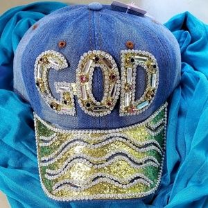 Ladies bling cap